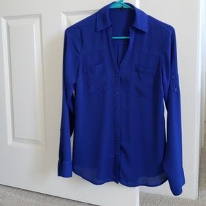 Express Portofino Button Down Shirt XS